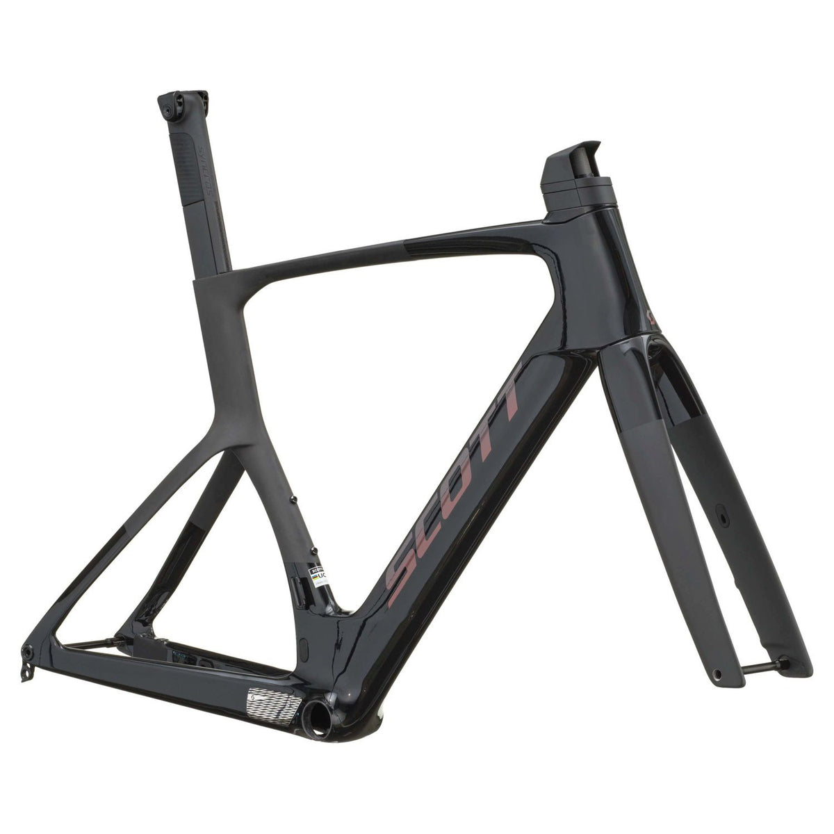 Cuadros Bicicleta Carretera Cuadro Scott Foil RC Ultimate 2027 Piano Black/Carbon Black
