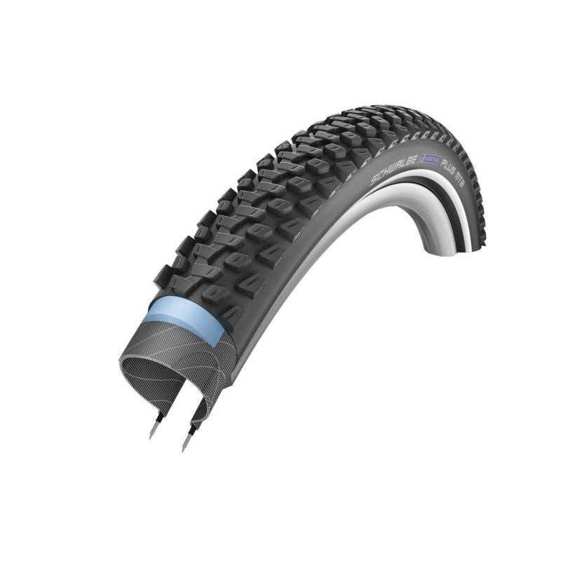 Cubierta Schwalbe Marathon Plus MTB 27.5x2.10/650B Smartguard HS485 Twinskin Performance Dual Rígida Negro