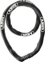 Abus Steel-O-Chain 4804C/110 Lacăt cu Lanț/Combinație Negru