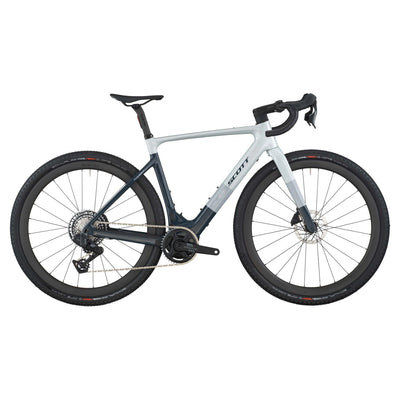 Bicicletas Eléctricas eGravel Scott Solace Gravel 20 2027 Squid Blue/Beluga Grey #2