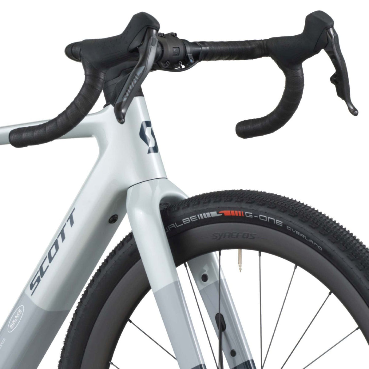 Bicicletas Eléctricas eGravel Scott Solace Gravel 20 2027 Squid Blue/Beluga Grey #5