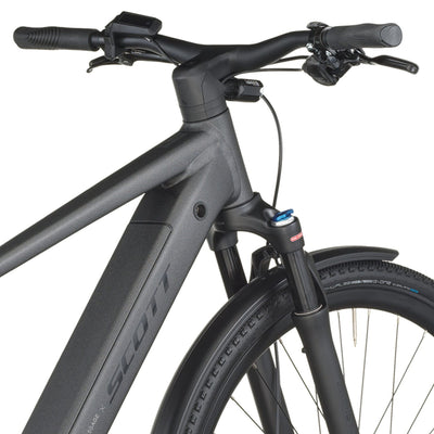 Bicicletas Eléctricas eUrbanas Scott Passage 10 Belt 2026 Midnight Grey #7