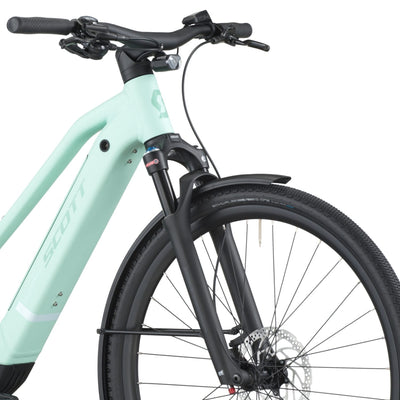 Bicicletas Eléctricas eUrbanas Scott Passage 10 Belt Slope 2026 Mint Green #5