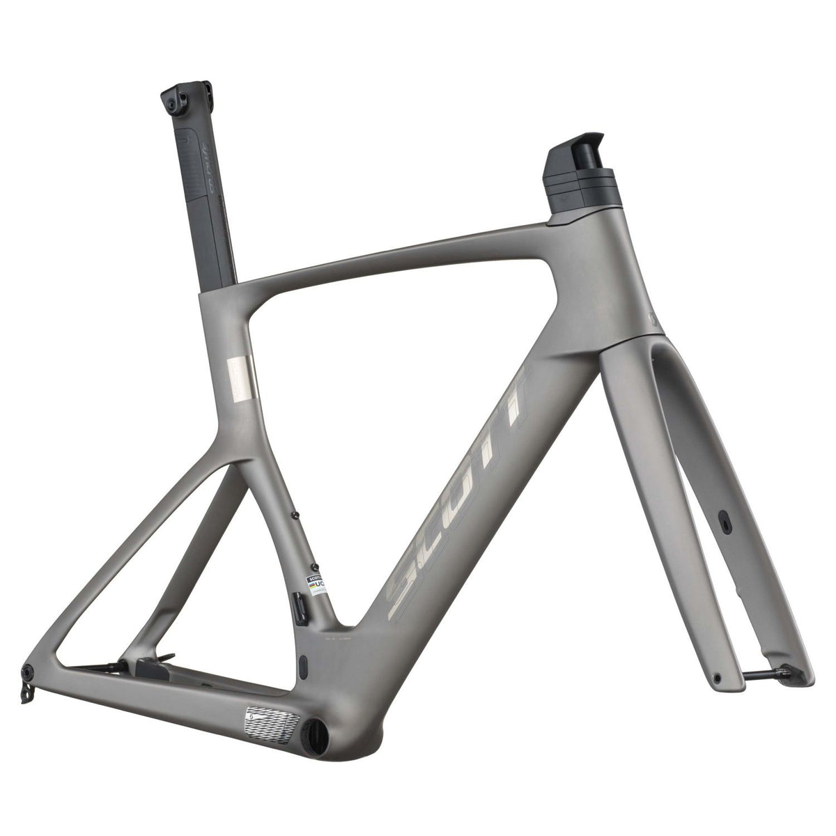 Cuadros Bicicleta Carretera Cuadro Scott Foil RC Ultimate HMX SL 2026 Tungsten Grey #3