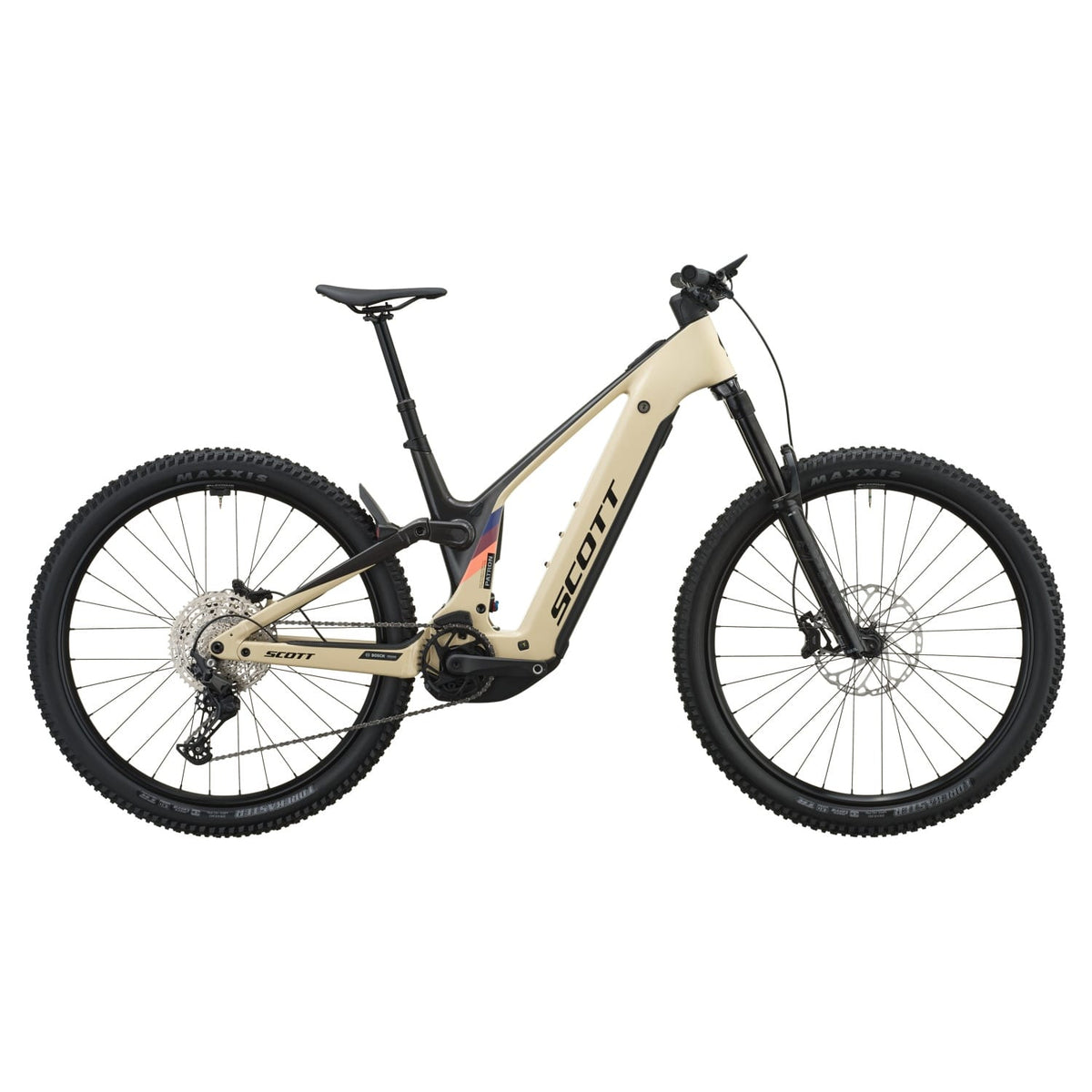 Bicicletas Eléctricas eTrail Scott Patron 30 2027 Solitude Beige/Carbon Black