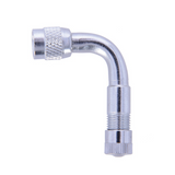 Oxford 90° Angled Valve Adapter Gri