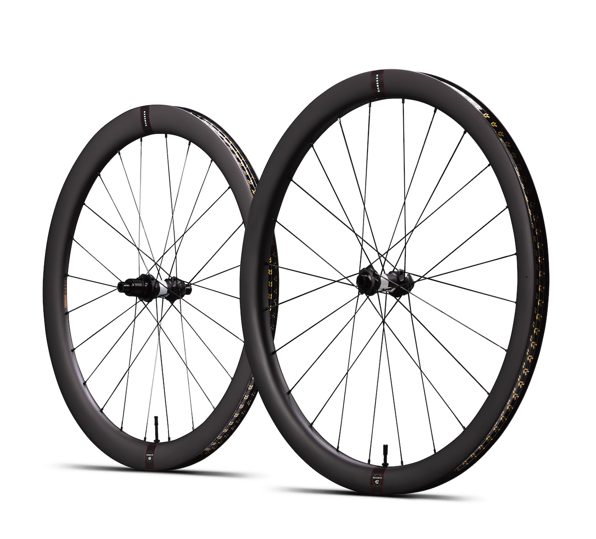 Juego Ruedas Carretera Reserve 42/49 Turbulent Aero DT Swiss 240 XDR Center Lock Negro