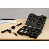 VAR Bottom Bracket Tool Kit 14 Sockets pentru E-Bike Negru
