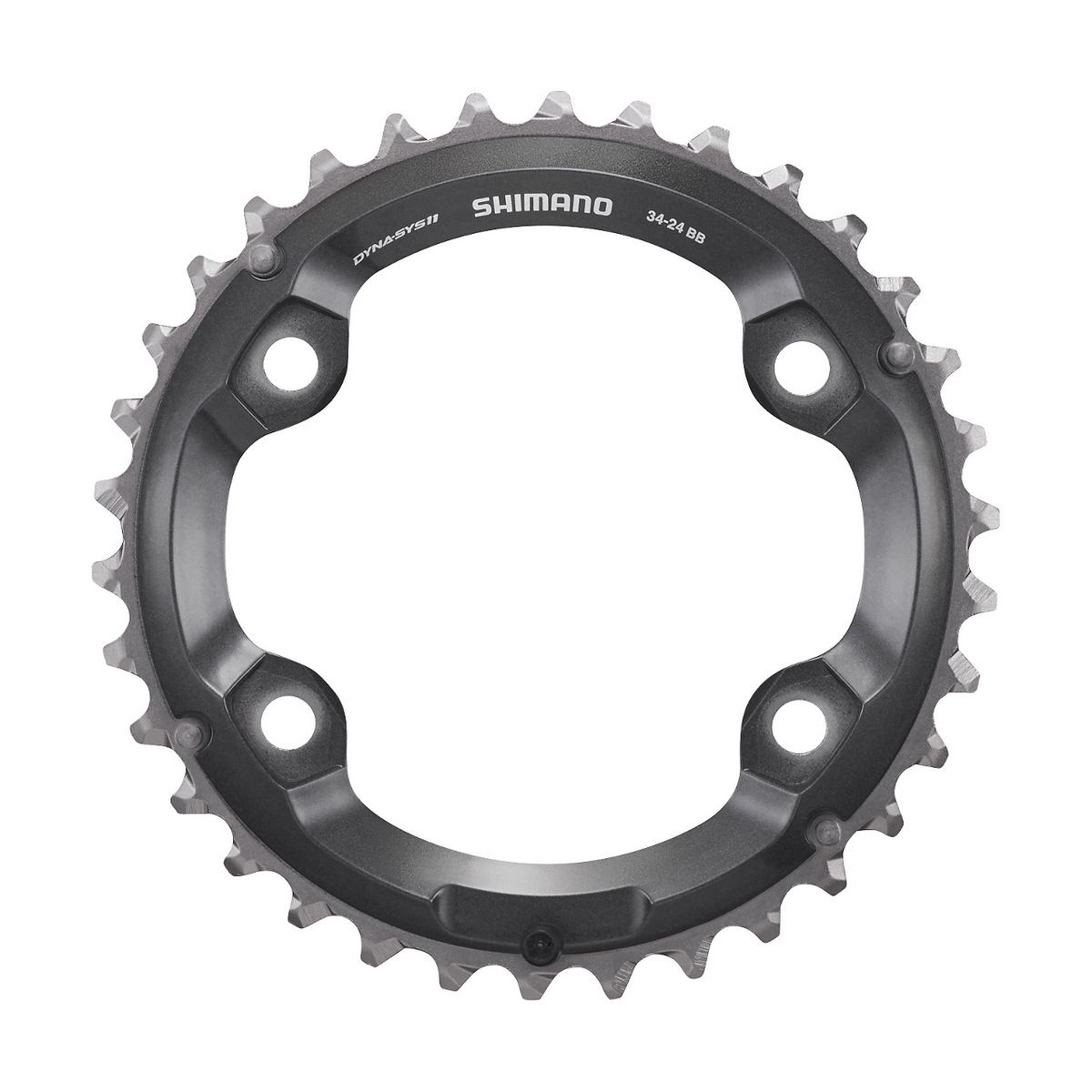 Plato Shimano Deore XT FC-M8000-2/FC-M800-B2 3x11v 34d Negro