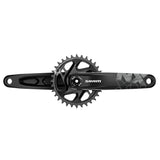 Sram NX X-Sync 2 Eagle DUB Fatbike 4" DM 30t 11/12v Pedalier Fără Butuc 175mm Negru