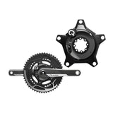 Quarq DZero 110 BCD DUB 52/36t Carbon Power Meter Crankset Fără Butuc 170mm Negru
