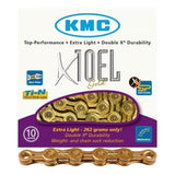 KMC X-10 EL Light Chain 114 Links 10s Gold