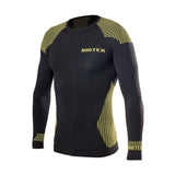 Biotex Hightech Seamless Tricou de Corp Negru/Galben