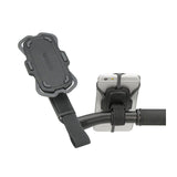 Klickfix Universal Suport Rotativ pentru Smartphone cu Velcro Negru