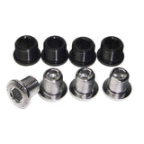 Stronglight Kit Șuruburi Foaie de Lanț Sram X0/XX/X7/X9 Negru