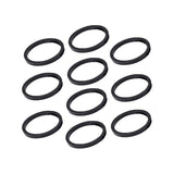 Deda Set Distanțiere Ghidon 1-1/8" 3mm 10 buc Negru Aluminiu