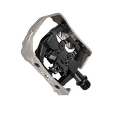 Pedale Automate Xpedo MTB Milo Aluminiu Negru/Argintiu