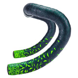 Supacaz Super Sticky Kush Star Fade Stars Bandaj de Ghidon Black/Neon Yellow