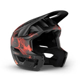 Cască Bluegrass Jethro Mips Black/Orange Coral Smoked Mate