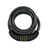 Cablu de blocare Oxford Combi Coil12 1.5mx12mm Negru