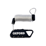 Cablu de blocare Oxford Pocketlock Negru