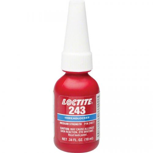 Fijador Roscas Loctite 243 Resistencia Media 10ml Rojo