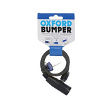 Cablu de blocare Oxford Bumper Smoke 6x600mm Negru